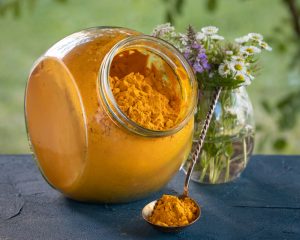 Органический порошок куркумы