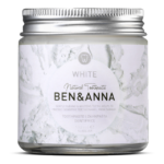 Natural whitening toothpaste with peppermint oil and sage extract, "BEN&ANNA", with fluoride, 100ml