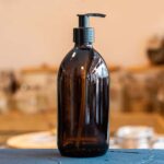 Pruun dosaatoriga klaaspudel, 500 ml