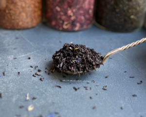 Organic black tea Blue Earl Grey