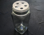 Klaasist maitseainepurk metallkaanega (suured augud), 120 ml - Image 2