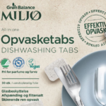 Ökoloogilised nõudepesumasina tabletid Grøn Balance, 30 tk