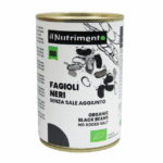 Konserveeritud soolavabad mustad mahe oad Il Nutrimento, 400 g