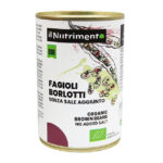 Konserveeritud soolavabad Borlotti mahe oad Il Nutrimento, 400 g