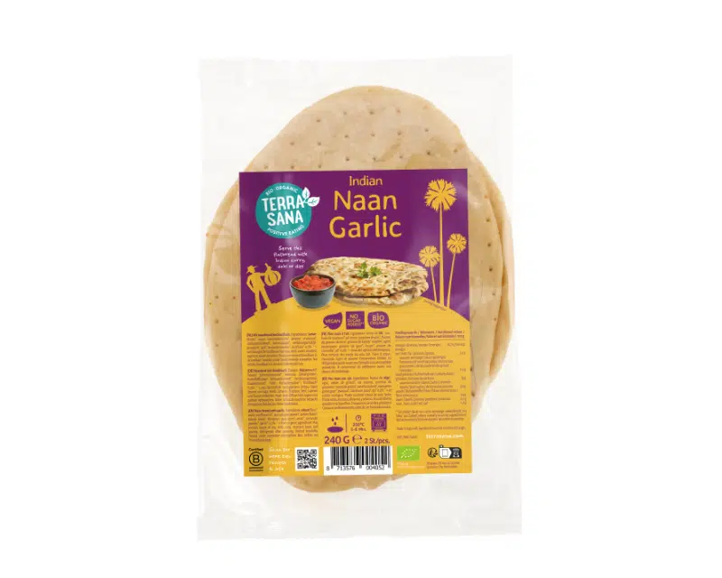 India_mahe_naanleib_kuuslauguga_Terrasana_240g India mahe naanleib küüslauguga Terrasana, 240 g - Image 1