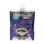 Gluteenivaba mahe soja- ja pruuni riisi pasta Genmai miso Terrasana, 345 g