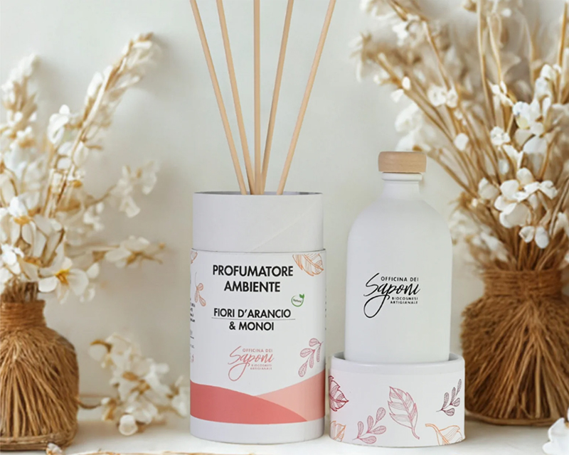 Aroomijagaja_Apelsiniois_ja_Tahiiti_Gardeenia_Officina_dei_Saponi_100ml Aroomijagaja "Apelsiniõis ja Tahiiti Gardeenia" Officina dei Saponi, 100 ml - Image 1